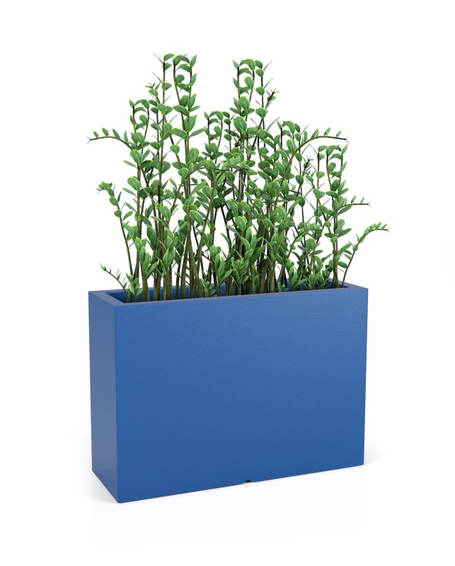 Donica Longerino niebieska + roślina.jpg