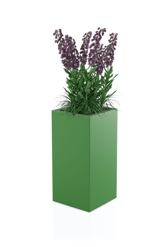 Donica Tower pot limonka + roślina.jpg