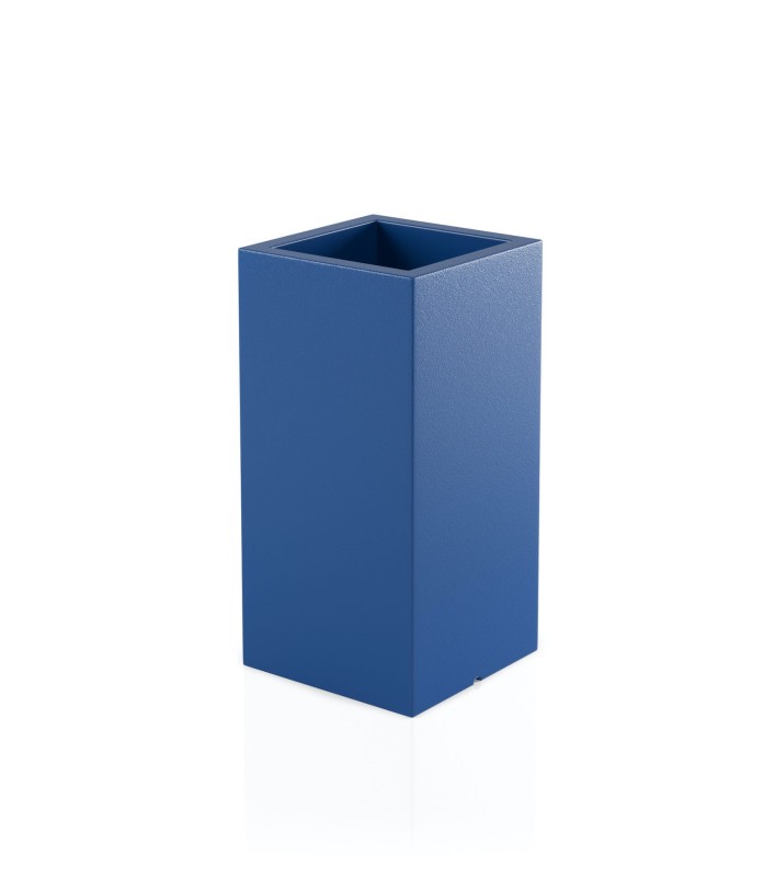 Donica Tower pot niebieska.jpg