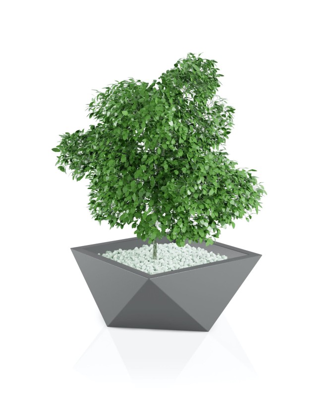 Donica Vendetta szara + roślina.jpg