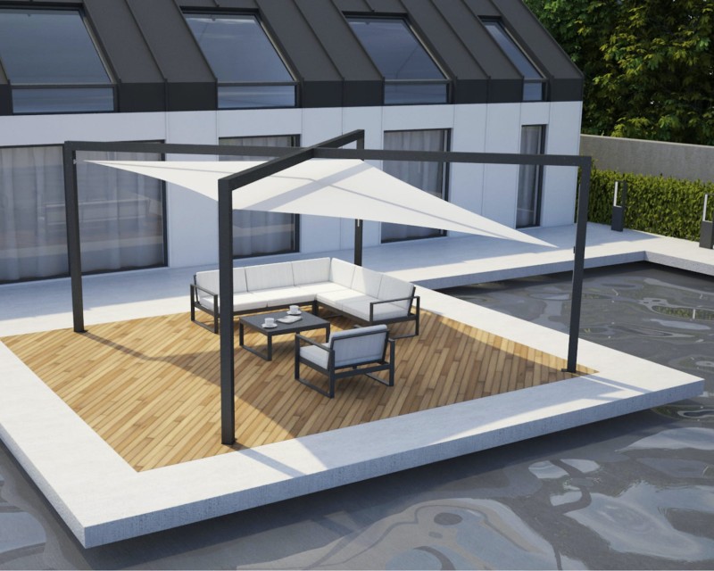 pergola_z_żaglem_Crosa_zadaszenie_tarasu