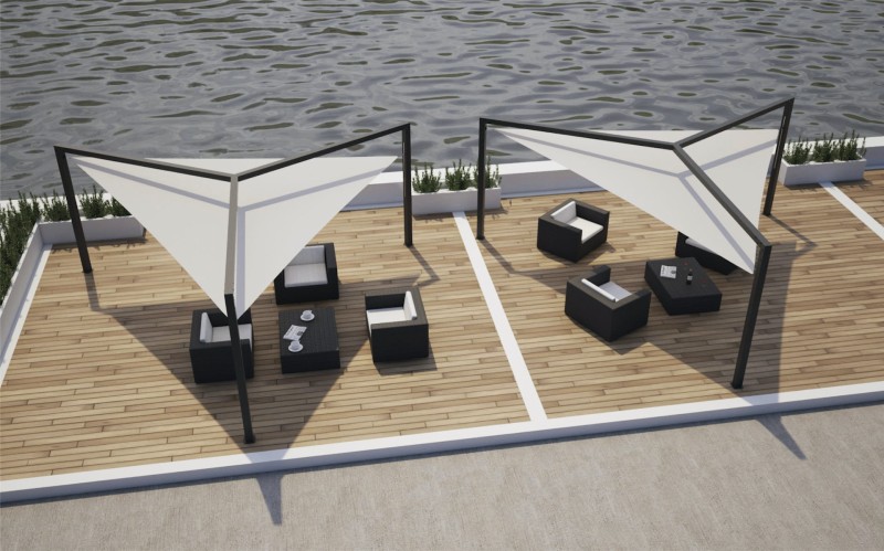 pergola_z_żaglem_triva_zadaszenie_tarasu