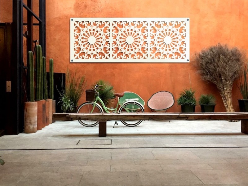 panel moroccoa biały z metalu.JPG