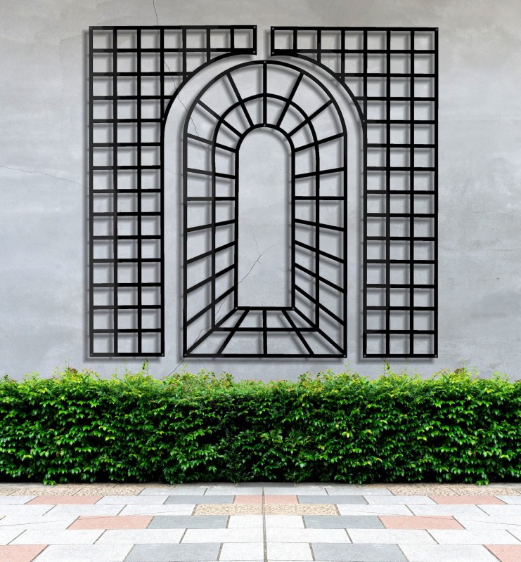 trejaż naścienny typu francuskiego