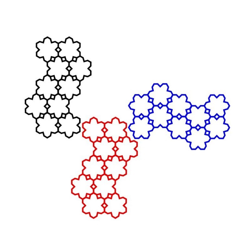 trejaż naścienny wzór 2