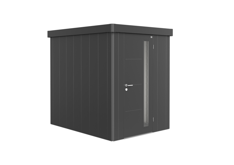 85006_Neo_2A_domek_ogrodowy_Neo_Biohort_ciemny_szary