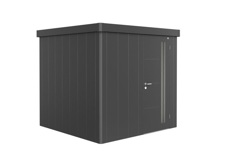 85034_Neo_2B_domek_ogrodowy_Neo_Biohort_ciemny_szary