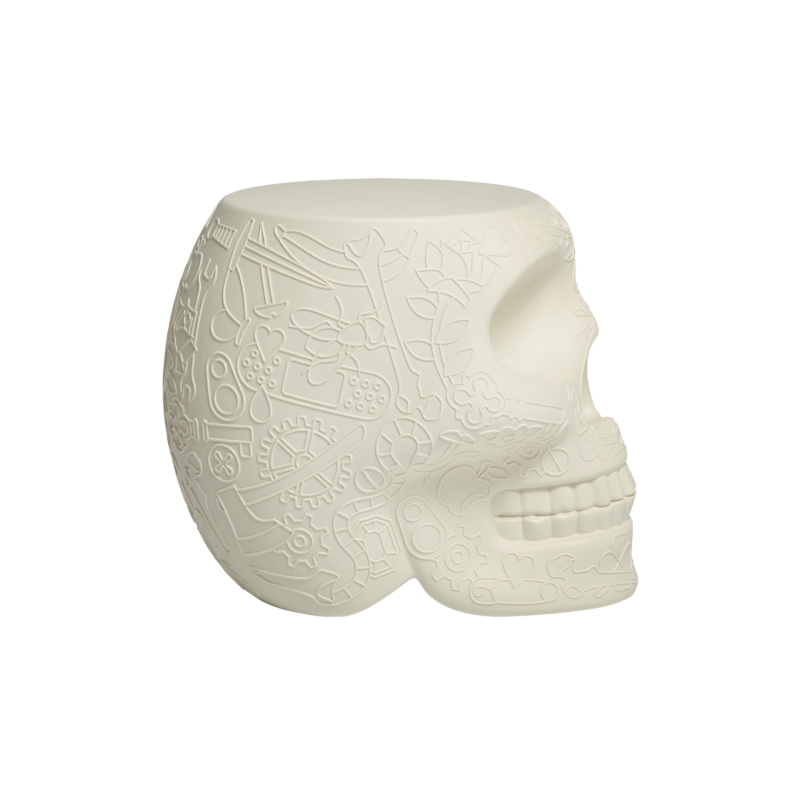 stolik_Mexico_stool_by Studio Job_qeeboo_ivory