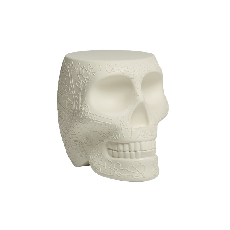 stolik_Mexico_stool_by Studio Job_qeeboo_ivory