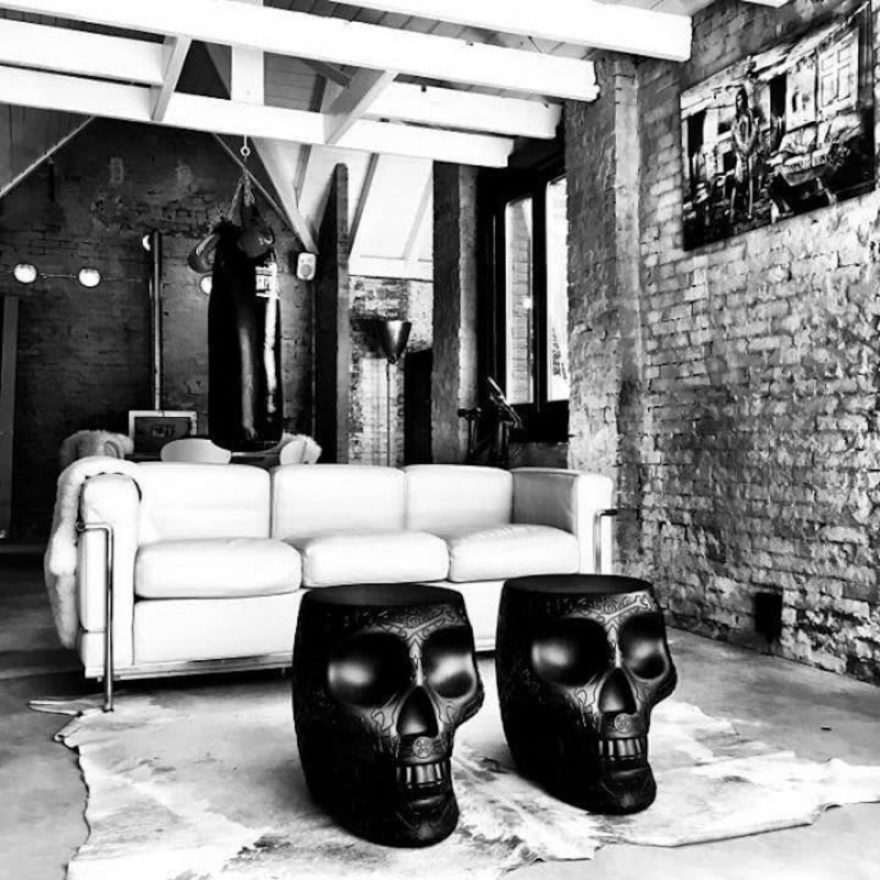 stolik_Mexico_stool_by Studio Job_qeeboo-dokoracje-halloween