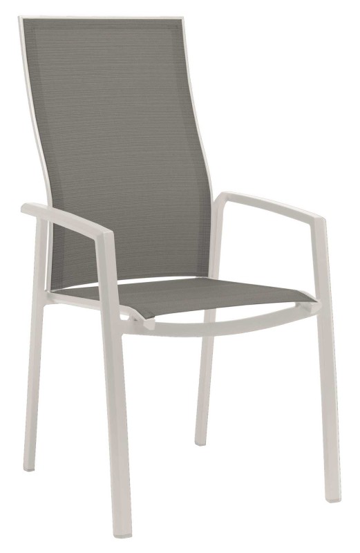 krzesło_ogrodowe_KARI_z_wysokim_oparciem_rama biała_szare srebrne_416804