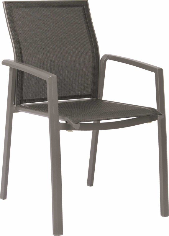 krzesło_ogrodowe_KARI_rama_grafitowa_szare_siedzisko