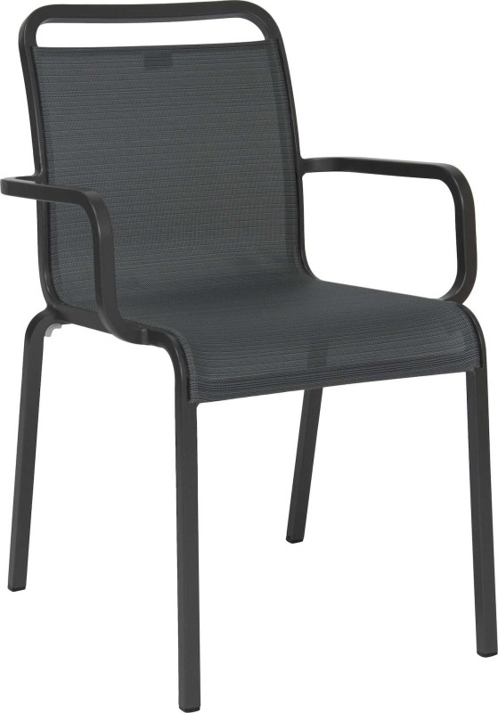 krzesło_ogrodowe_stern_oskar_z_podłokietnikami_rama_antracyt_materiał_czarny_carbon