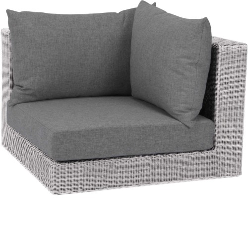 Element narożny mebli ogrodowych z eko-wikliny :: FONTANA