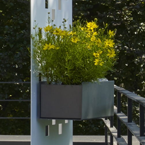 ścianka_oddzielająca_parawan_ogrodowy_SEPARO_SOLO_ze_skrzynką