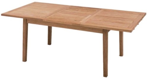 Rozsuwany stół ogrodow z drewna teak 150/210 x 100 cm :: MALAGA 
