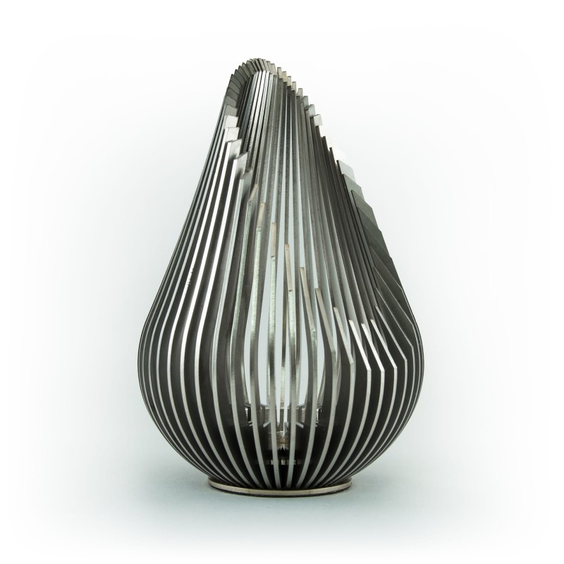 świecznik_Growdrop_M_stal_nierdzewna