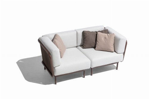 Ogrodowa sofa kanapa 2-osobowa :: Baza (set-up A) 168x84 cm