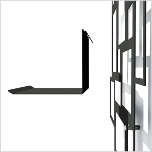 Półka na doniczkę do kratek na pnącza i trejaży