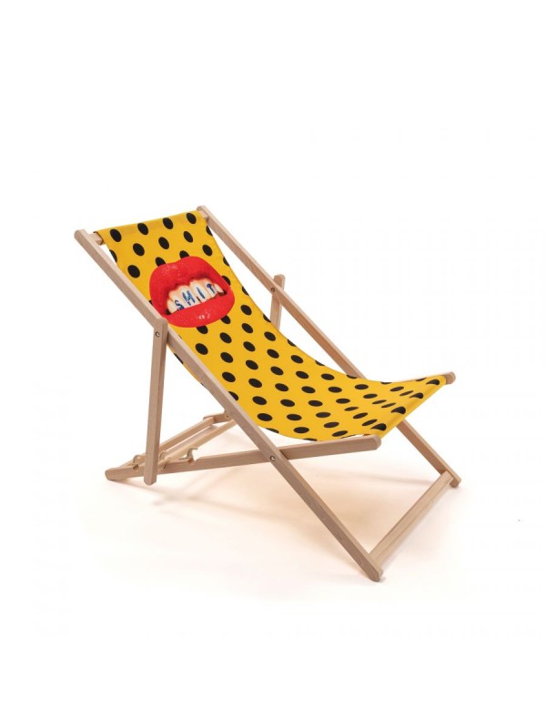 leżak_ogrodowy_shit_DECKCHAIR_seletti