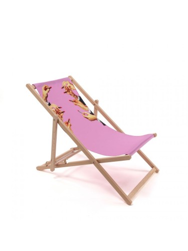 Leżak ogrodowy Lipstick Pink  :: DECK CHAIRS  