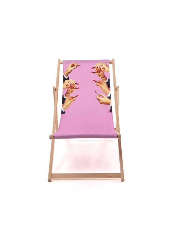 leżak_ogrodowy_lipstickpink_DECKCHAIR_seletti
