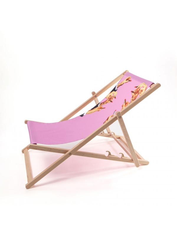 leżak_ogrodowy_lipstickpink_DECKCHAIR_seletti