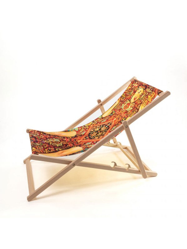 leżak_ogrodowy_ladyoncarpet_DECKCHAIR_seletti