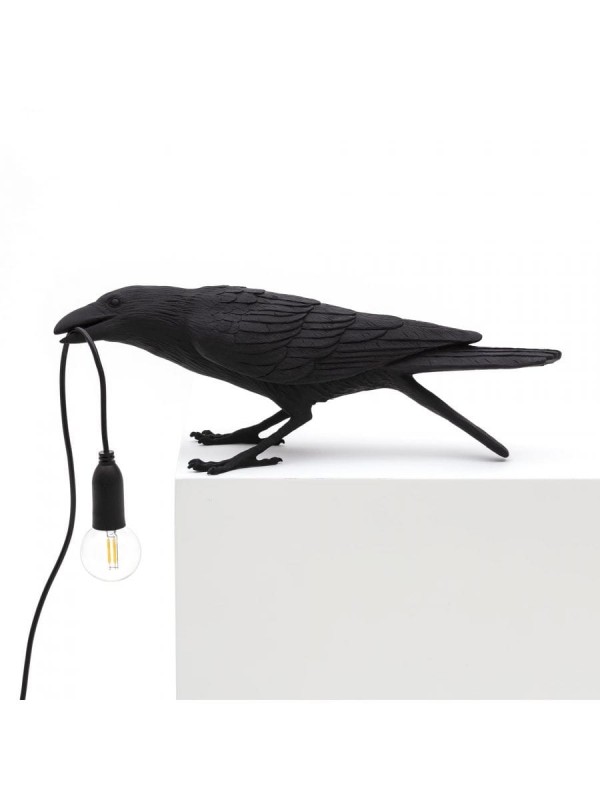 lampa_ogrodowa_bawiący_kruk_BIRDLAMP_seletti