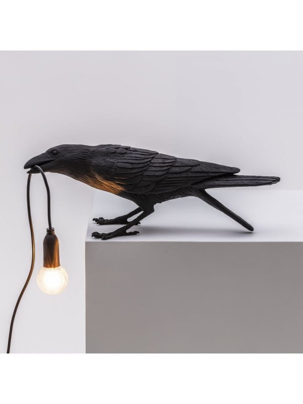 lampa_ogrodowa_bawiący_kruk_BIRDLAMP_seletti