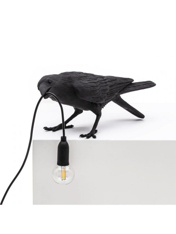 lampa_ogrodowa_bawiący_kruk_BIRDLAMP_seletti