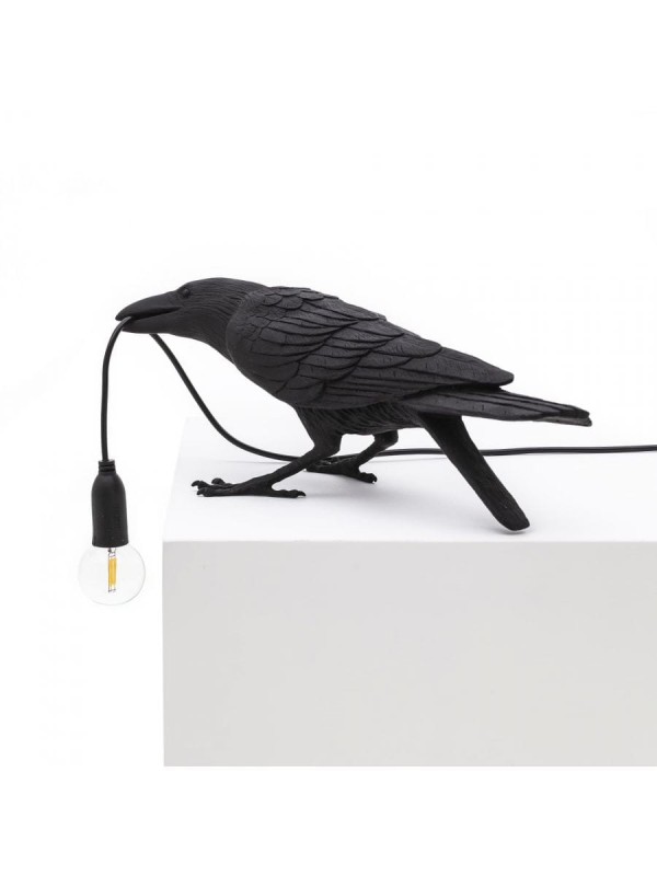 lampa_ogrodowa_bawiący_kruk_BIRDLAMP_seletti