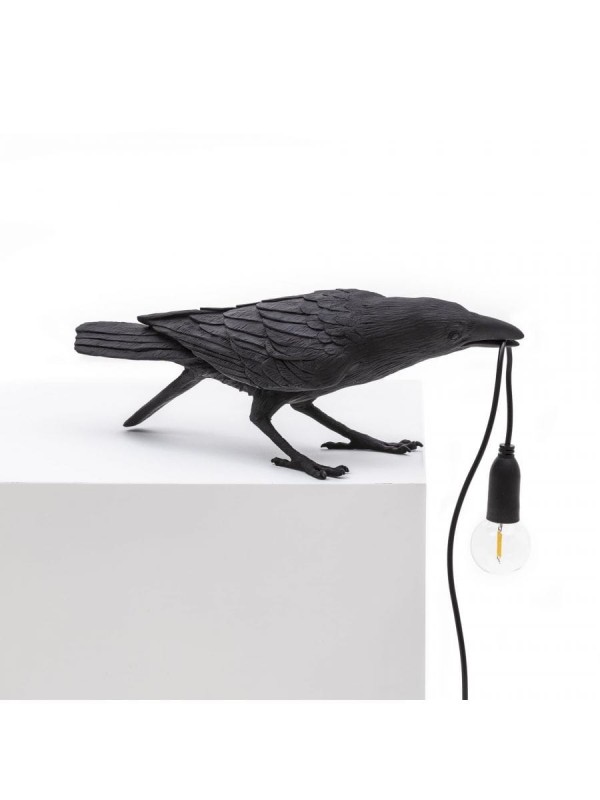 lampa_ogrodowa_bawiący_kruk_BIRDLAMP_seletti