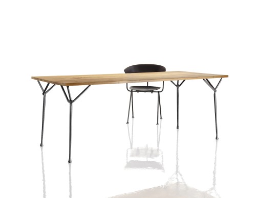 Nowoczesny stół ogrodowy 200 x 90 cm :: OFFICINA 