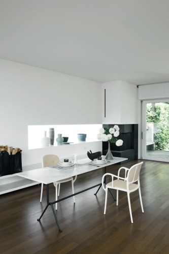 Ogrodowy stół jadalniany 200 x 65 cm :: OFFICINA FRATINO