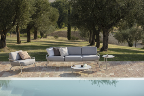 Ogrodowa sofa wypoczynkowa 3-4 osobowa :: STARLING 224x83 cm