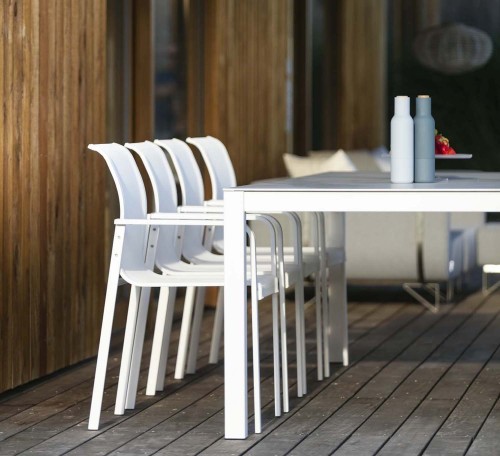 Stół ogrodowy jadalniany 260 x 100 cm :: PURO