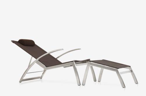 Niskie krzesło wypoczynkowe :: ALCEDO