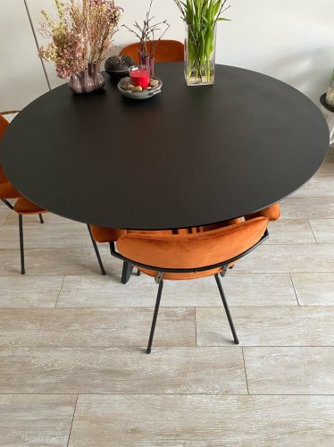 Okrągły stół ogrodowy śr. 120 cm :: STRIPED