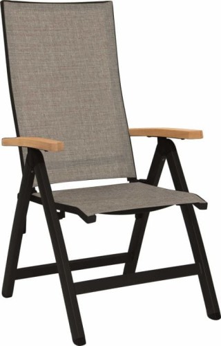 Fotel ogrodowy z regulowanym oparciem :: NEW TOP