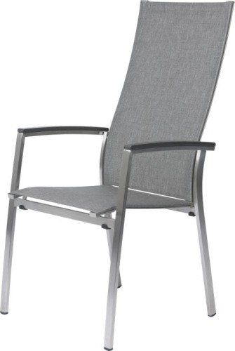 Krzesło ogrodowe jadalniane z wysokim oparciem :: MIKA 