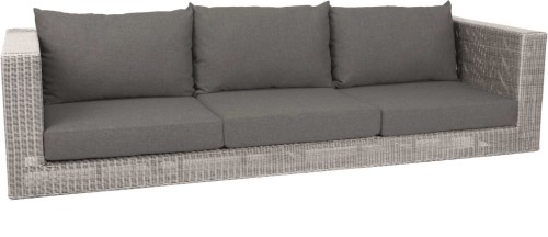 Sofa ogrodowa 3-osobowa z eko-wikliny - obiadowa :: FONTANA 