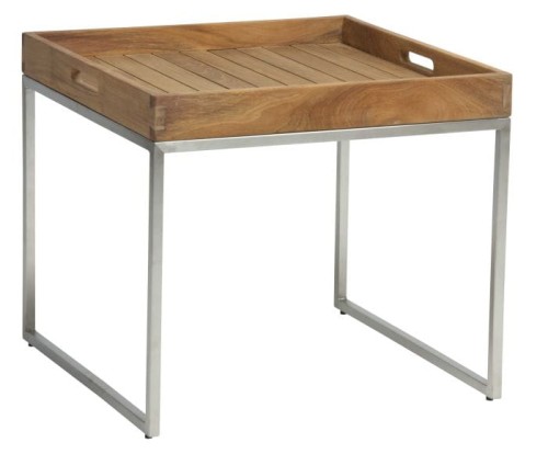 Stolik kawowy 50 x 50 x 45 cm :: TRAY TABLE