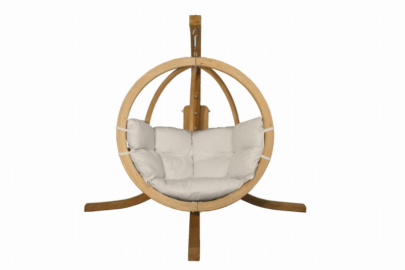 huśtawka_ogrodowa_wiszący_fotel_kokon_swingpod_czillo_kremowy