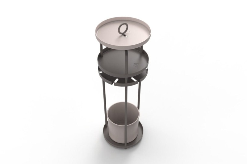 wielofunkcyjna taca cooler i lampka :: MAIORI