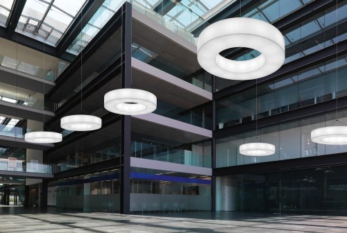 Wisząca lampa na jednej lince:: ATOLLO