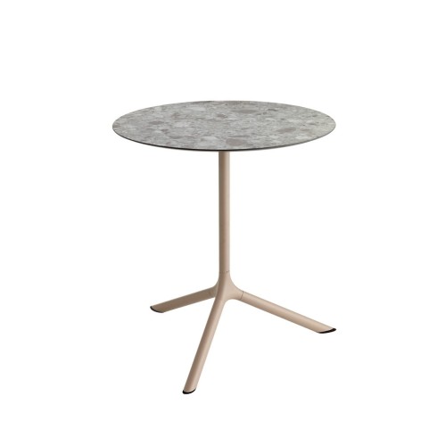 Ogrodowy stolik lunchowy śr. 70 cm h.73 cm  :: TRIPE MAXI FISSO 