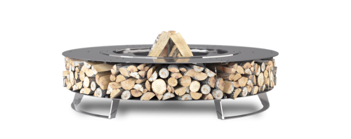 Palenisko ogrodowe :: WOOD stal nierdzewna inox