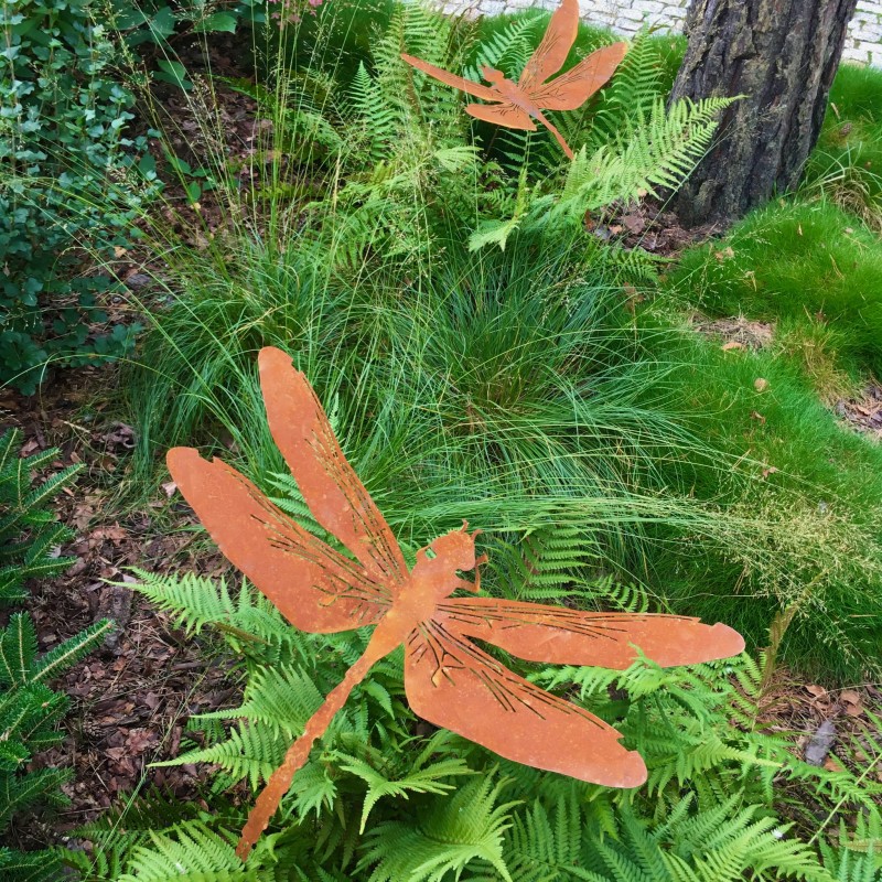 biżuteria_ogrodowa_ważka_stal_corten