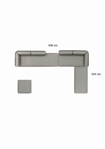 Ogrodowy narożnik dla 6-7 osób :: Baza (set-up N) 328x244 cm